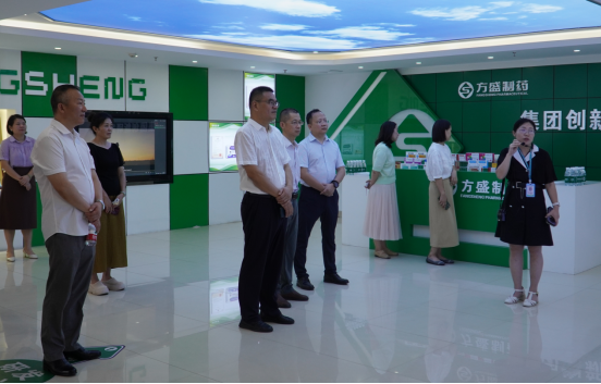 长沙市人大来湘江新区开展中医药“一法一步伐”  执法检查组走访pp电子制药_pp电子